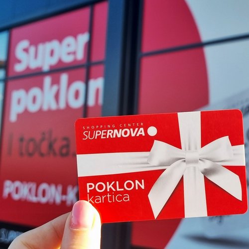 Poklon s kojim je sve ljepše :)
.
.
#supernovahrvatska #gift #giftcard #love #shopping #poklon #poklonkartica